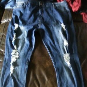 Ripped jeans